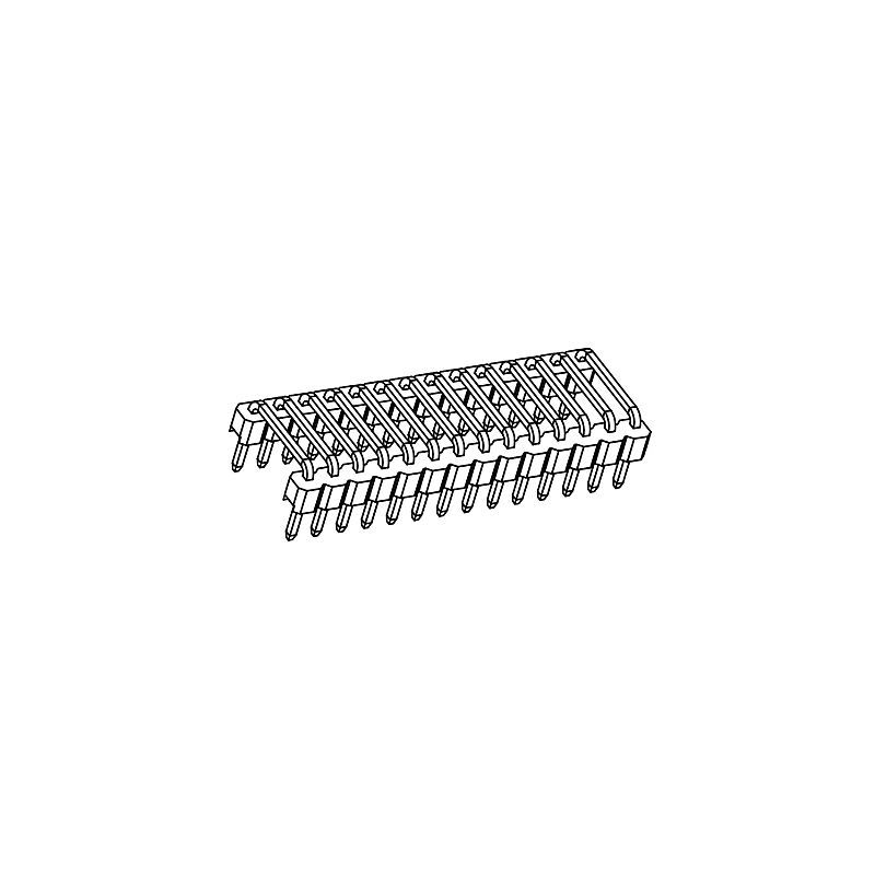 Pin Header PH2.00mm Single row SMT Centipede foot Series